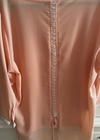 Şifon Tül Bluz Tunik - Görsel 4