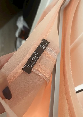 Şifon Tül Bluz Tunik - Görsel 5