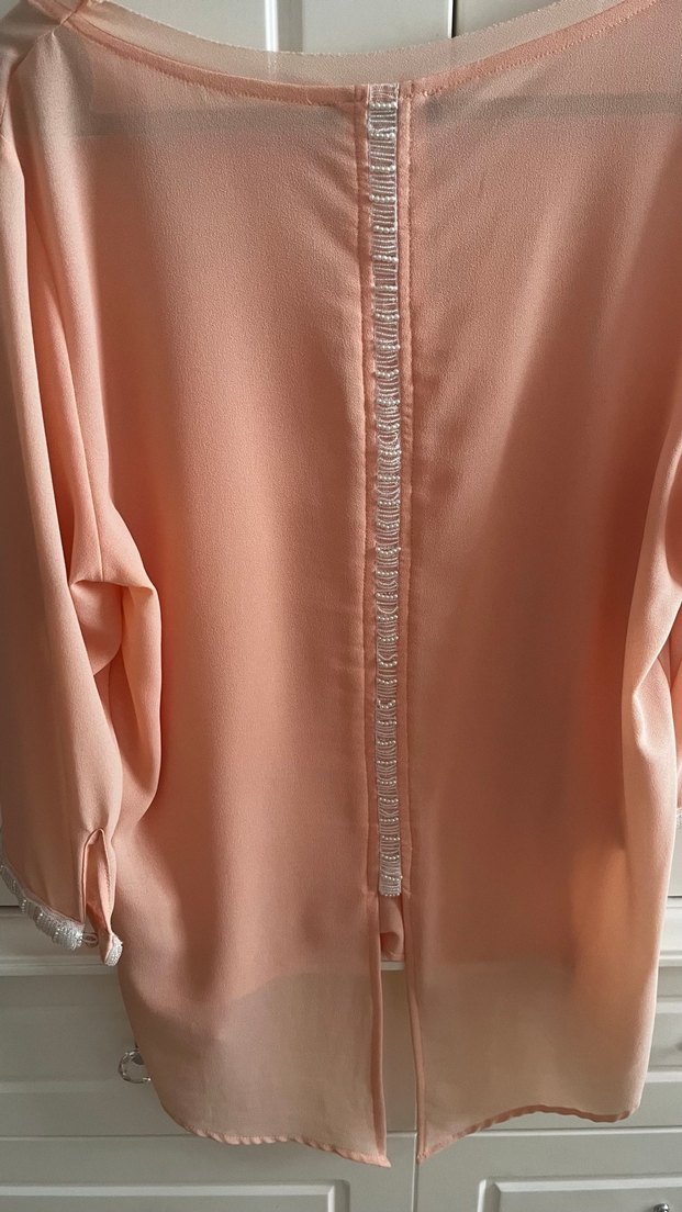 Şifon Tül Bluz Tunik - Görsel 3