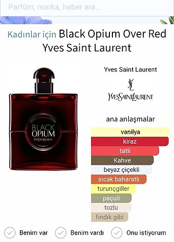 Beden Yves Saint Laurent Black Opium Over Red