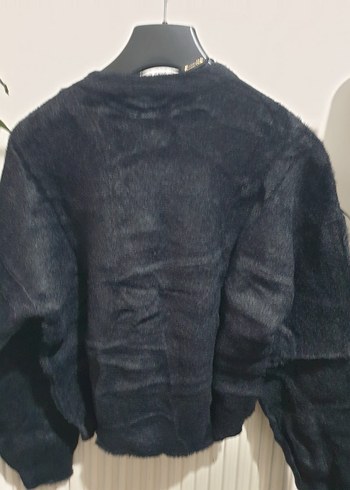 Massimo Dutti Düğmeli Siyah Kadın Hırka - Görsel 5