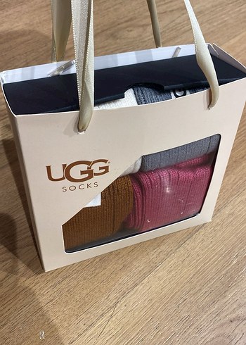 UGG Çok Renkli Midi Çorap Seti - Görsel 3