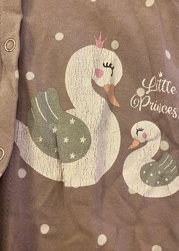 Civil Baskılı Bebek Kız Tulum - Görsel 7