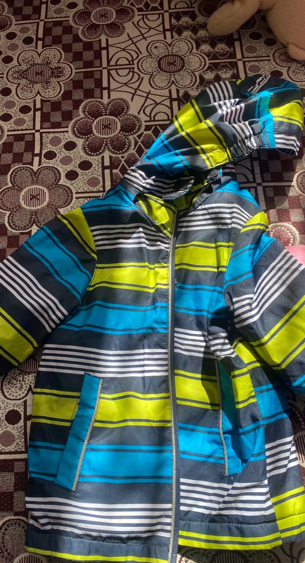 Kapüşonlu Fermuarlı Bebek Kız Tulumu - Görsel 2