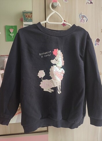 H&m kız cocuk sweatshirt 