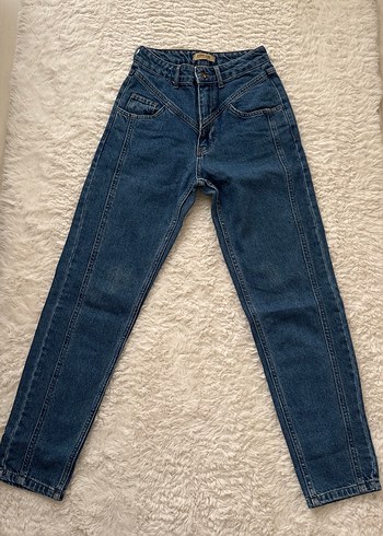 Mavi Kadın Denim Pantolon Yüksek Bel