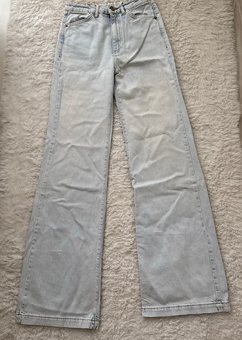 Mavi Yüksel Bel Bol Kesim Kadın Denim Pantolon