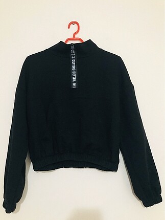 Siyah sweatshirt