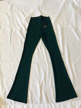 xs Beden Haki yeşil hafif ispanyol pantolon