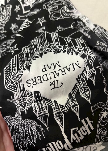 Primark Harry Potter Çapulcular Haritası desenli pijama takımı