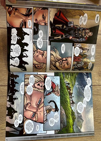 Beden Renk Thor Karanlık Dünya Marvel Dergi Çizgi Roman