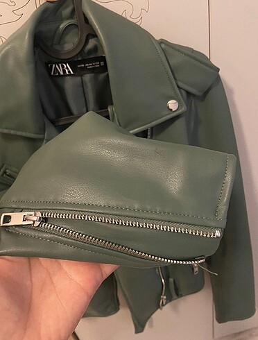 xs Beden Zara deri ceket