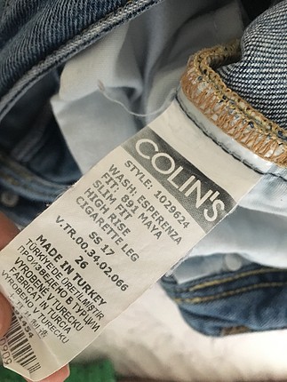 Colin's Cigarette pantolon