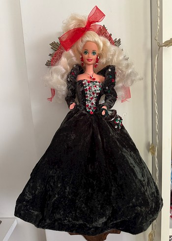 1991 Happy Holidays Barbie Bebek