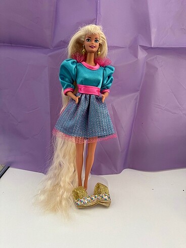  Beden Renk 1995 Jewel Hair Mermaid Barbie Vintage