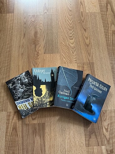 Neil Gaiman Kitap Seti - 4 Kitap Bir Arada
