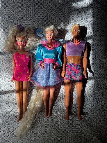 Vintage Barbie ve Ken Bebekler