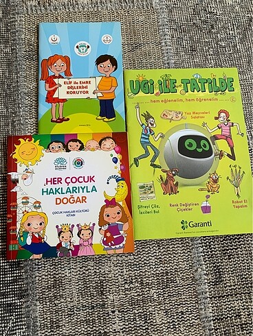 Çocuk eğitim kitapları