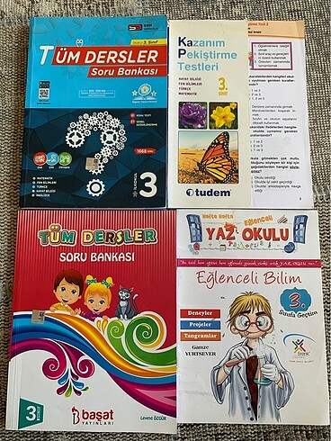 3 sınıf kitapları