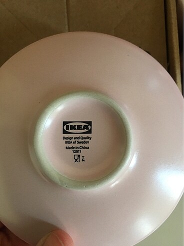  Beden pembe Renk Ikea Fargklar Dörtlü Pembe Türk Kahvesi Fincan Takımı