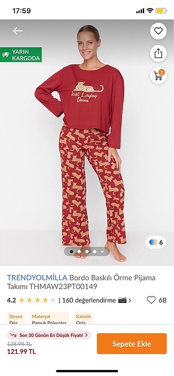 Trendyolmilla pijama takımı