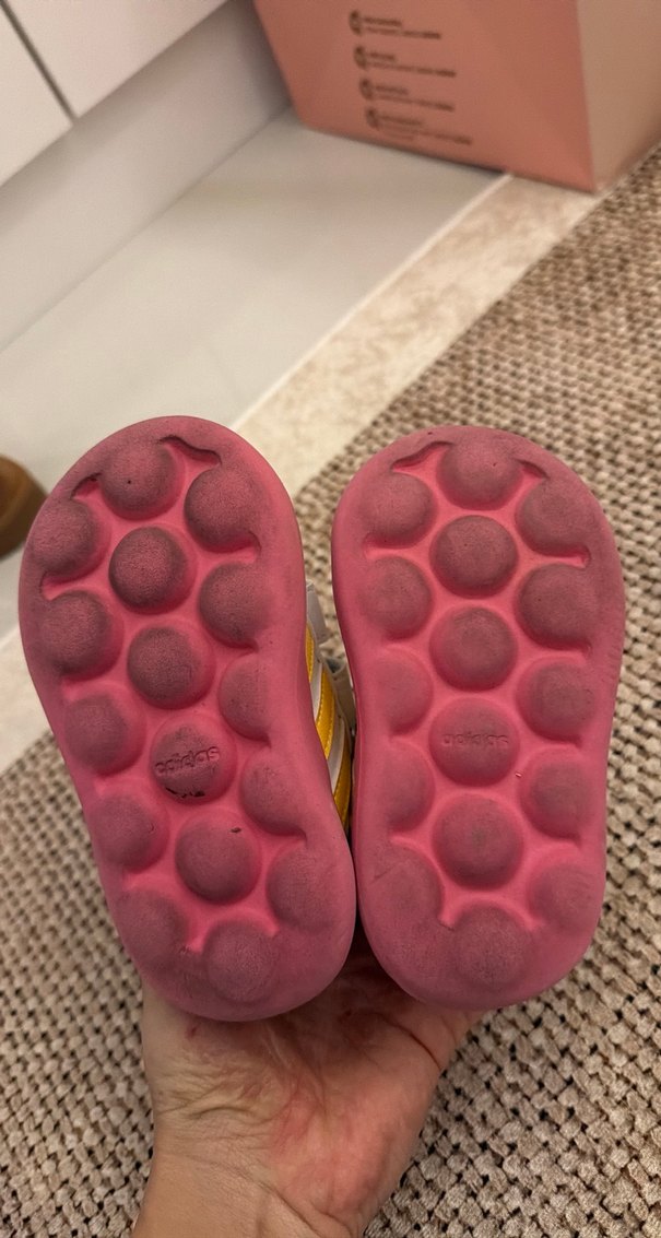 Kız Çocuk Beyaz adidas Spor Ayakkabı - Görsel 3