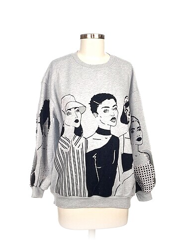 Vintage Love Sweatshirt %70 İndirimli.