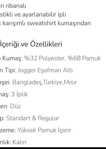 11-12 Yaş Beden siyah Renk LCW Eşofman