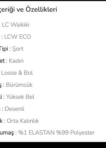 LCW Şort - Görsel 6