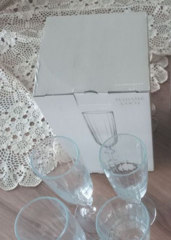 Madame Coco 4'lü Kahve Yanı Su Bardağı - Görsel 4