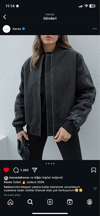 Bomber/ceket