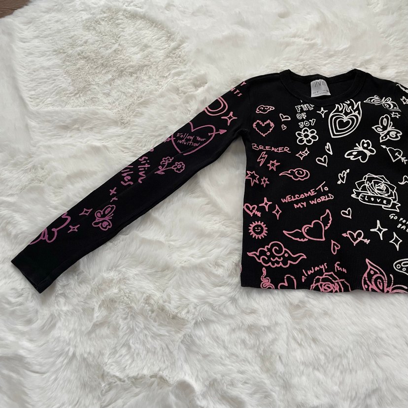 Kız Çocuk Crop - Görsel 3