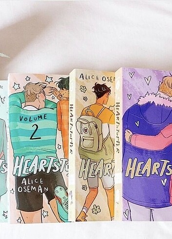 Beden Renk İngilizce Kitap manga (Heartstopper Kalp çarpıntısı)