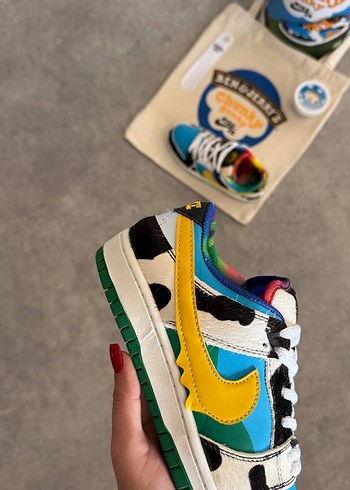42 Beden SB Dunk Low Ben & Jerrys Chunky Dunky 36/45 Arası