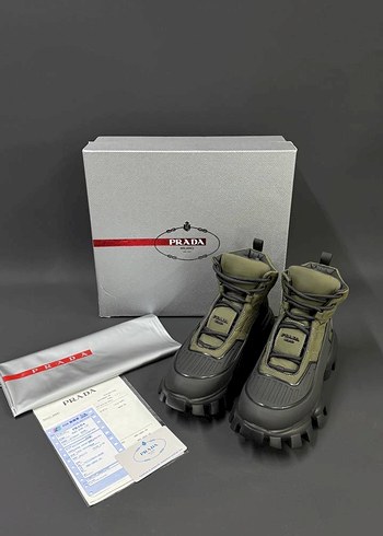 Prada Erkek Outdoor Kauçuk Botlar 40/46 - Görsel 4