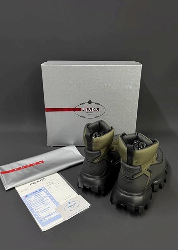 Prada Erkek Outdoor Kauçuk Botlar 40/46 - Görsel 5