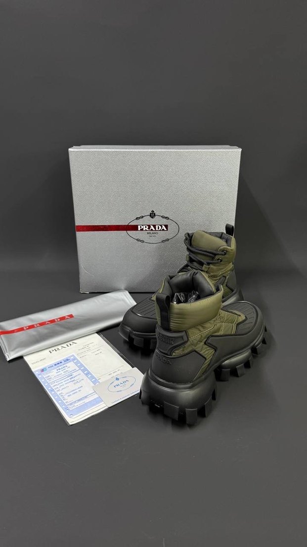 Prada Erkek Outdoor Kauçuk Botlar 40/46 - Görsel 3