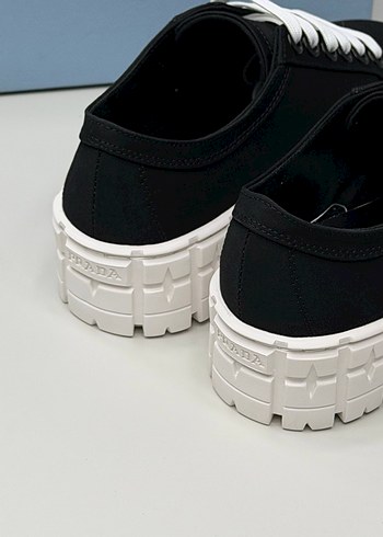 Prada Siyah Beyaz Erkek Spor Ayakkabı - Görsel 4