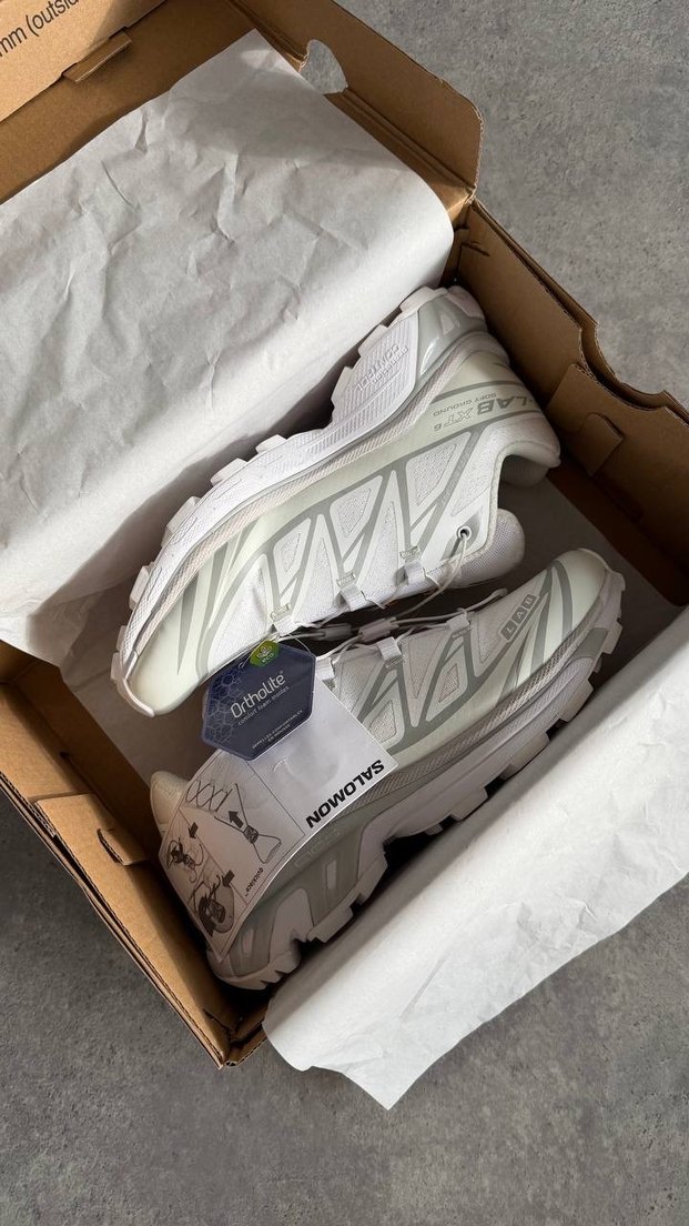 Salomon XT-6 Gore-Tex White 36-45 Unisex Sneakers - Görsel 5