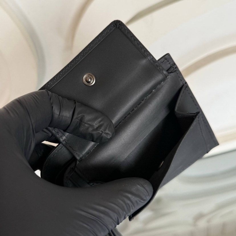 Bottega Veneta Siyah Erkek Cüzdan - Görsel 5