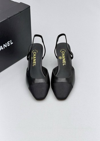 Siyah Tokalı Blok Topuk Klasik Kadın Ayakkabı 36/42 Arası - Görsel 3