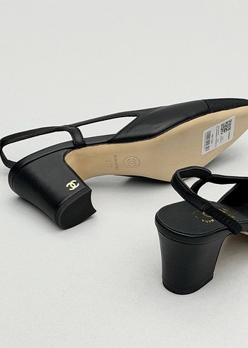 Siyah Tokalı Blok Topuk Klasik Kadın Ayakkabı 36/42 Arası - Görsel 4