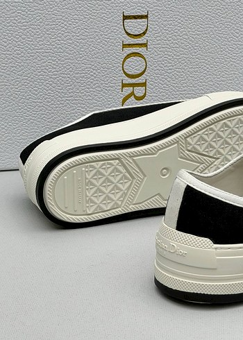 Dior Beyaz Siyah Platform Topuklu Spor Ayakkabı - Görsel 2