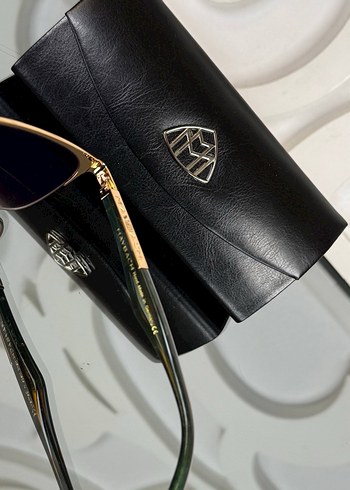 Kahverengi Tokalı Klasik Güneş Gözlüğü unisex - Görsel 17