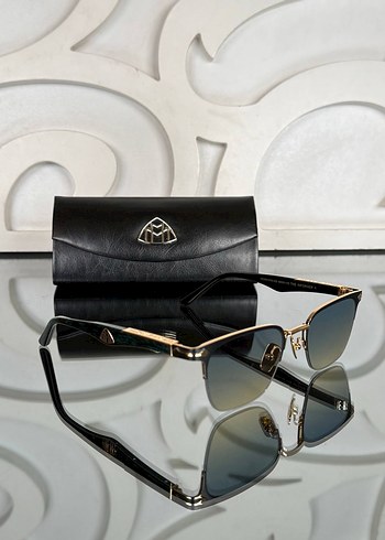 Kahverengi Tokalı Klasik Güneş Gözlüğü unisex - Görsel 3