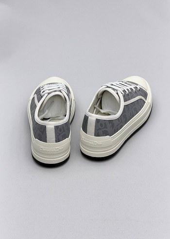 Dior Gri Kadın Platform Spor Ayakkabı - Görsel 4