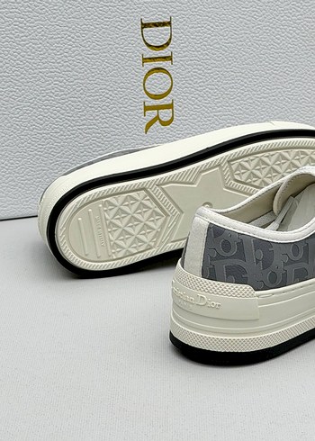 Dior Gri Kadın Platform Spor Ayakkabı - Görsel 2