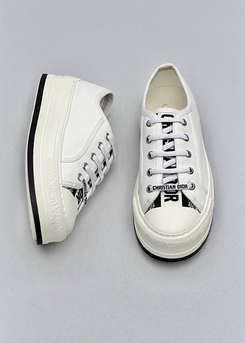 Dior Beyaz Platform Topuklu Kadın Spor Ayakkabı - Görsel 5