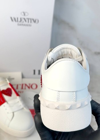Valentino Garavani Beyaz Nakışlı Kadın Spor Ayakkabı - Görsel 4