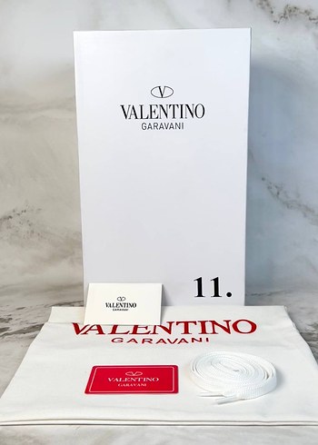 Valentino Garavani Beyaz Nakışlı Kadın Spor Ayakkabı - Görsel 7